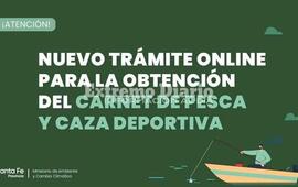 Imagen de Nuevo tr&aacute;mite online para el carnet de pesca y caza deportiva