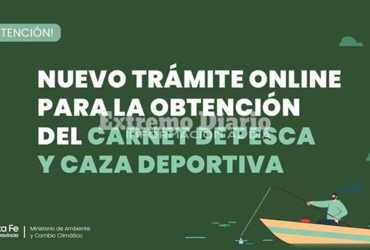 Imagen de Nuevo trámite online para el carnet de pesca y caza deportiva