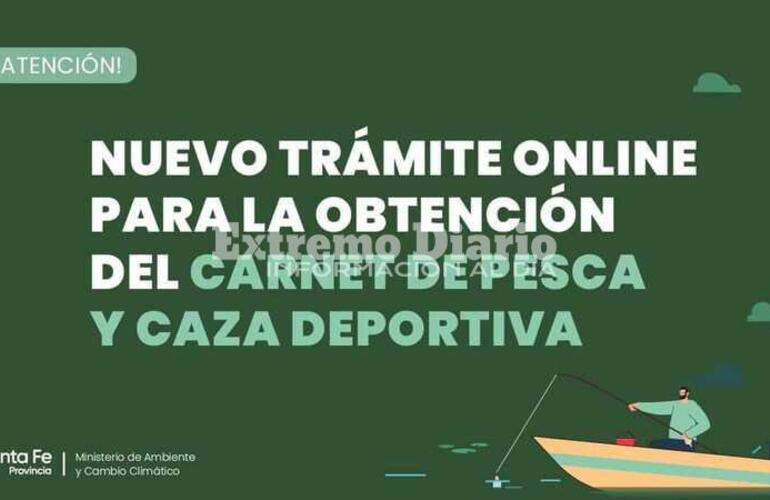 Imagen de Nuevo tr&aacute;mite online para el carnet de pesca y caza deportiva