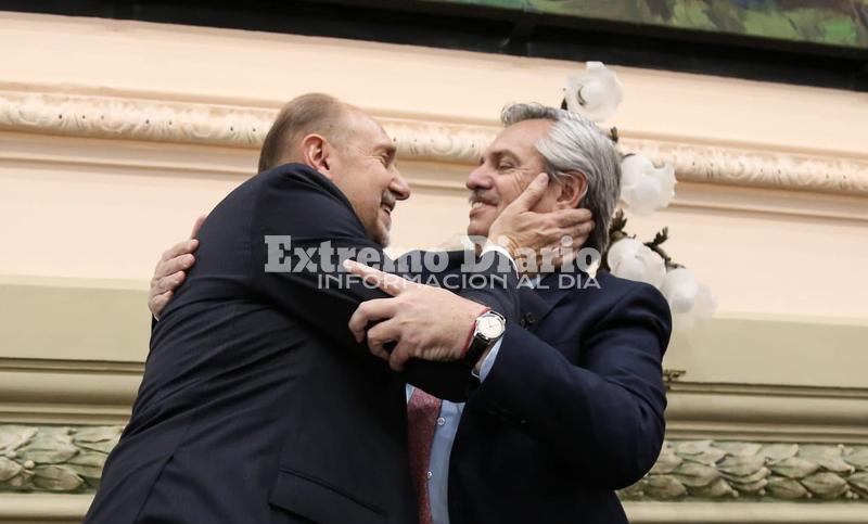 Imagen de Omar Perotti se reuni&oacute; en Casa Rosada con el Presidente, Alberto Fern&aacute;ndez