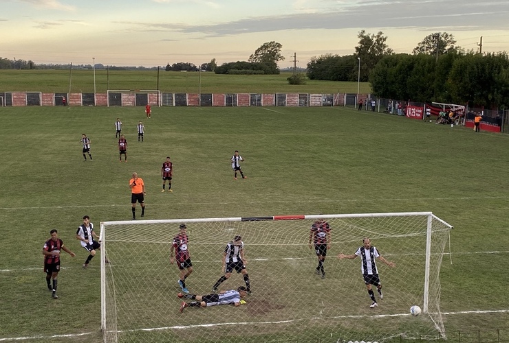 La foto del último gol