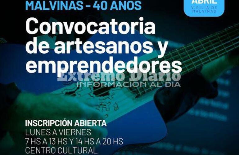 Imagen de Convocatoria para el festival Malvinas 40 años