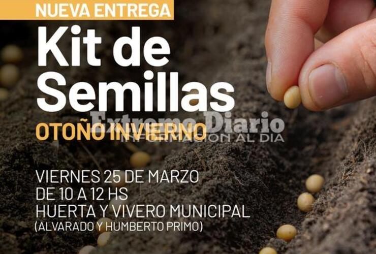 Imagen de Entrega de kit de semillas oto&ntilde;o/invierno