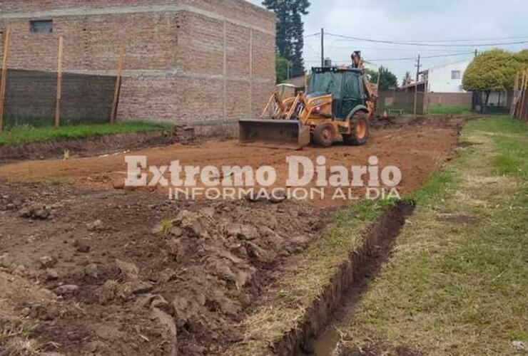 Imagen de Avanza la primera etapa de la construcción del edificio del Centro de Desarrollo Infantil en Fighiera