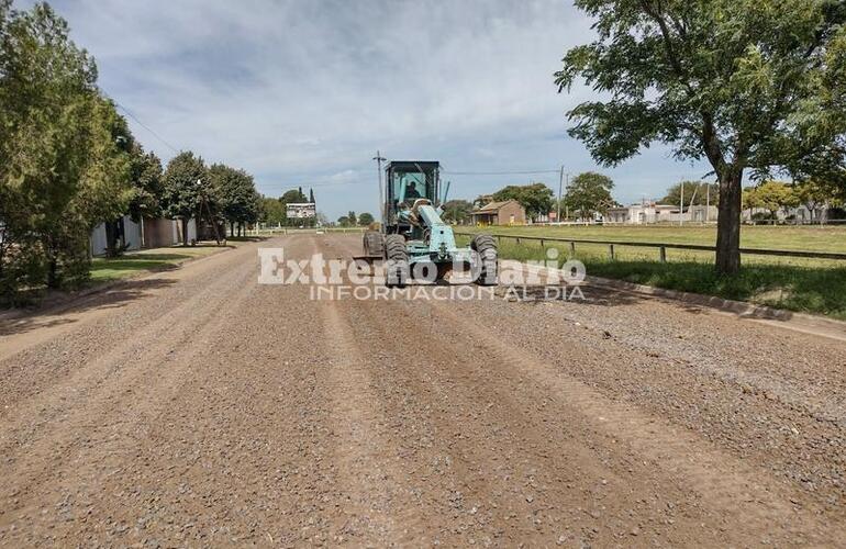 Ampliaci&oacute;n, escoriado y cord&oacute;n cuneta.