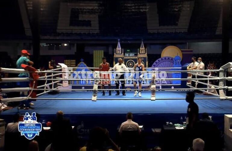 Imagen de Mirco Cuello derrot&oacute; al paname&ntilde;o Alejandro Diaz Gonzalez y avanza en la Competencia Continental de Ecuador