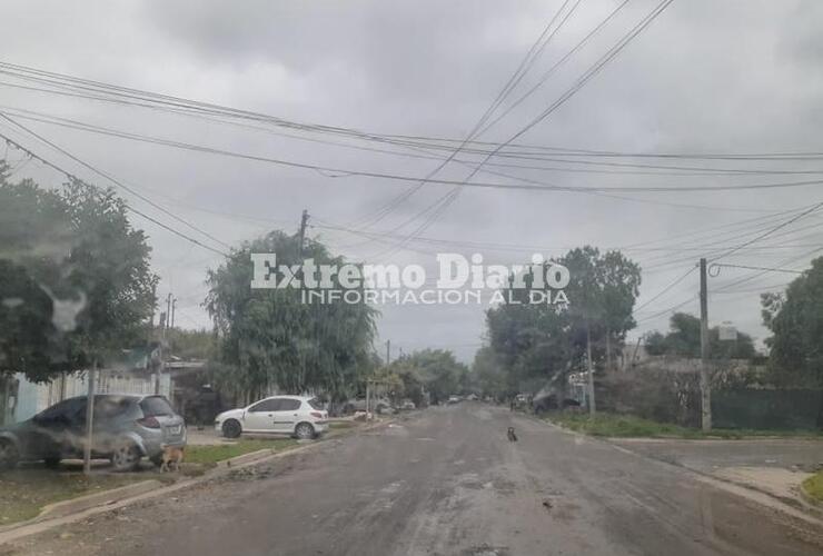 Los vecinos del Barrio San Francisco dieron aviso.