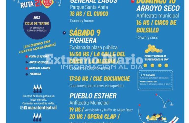 Imagen de Llega la Marat&oacute;n Teatral Ruta 21