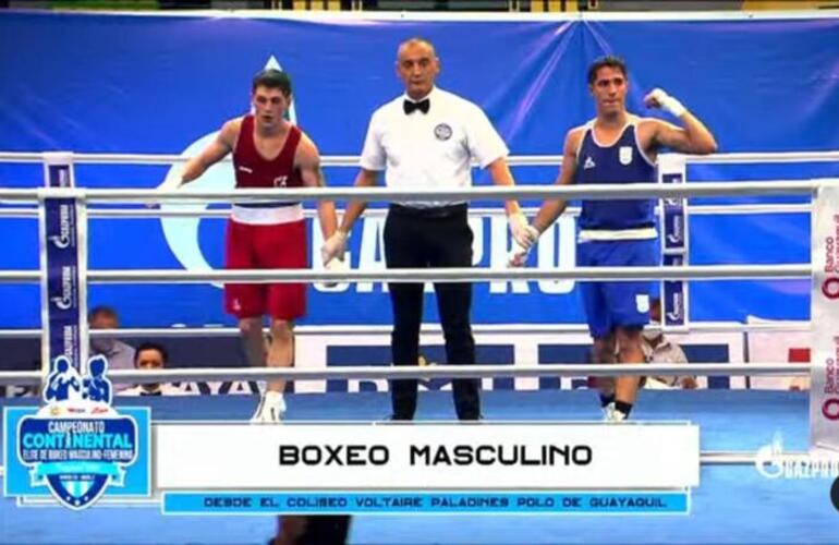 Imagen de Mirco Cuello perdió por fallo dividido contra el canadiense Wyatt Sanford en el Continental de Ecuador