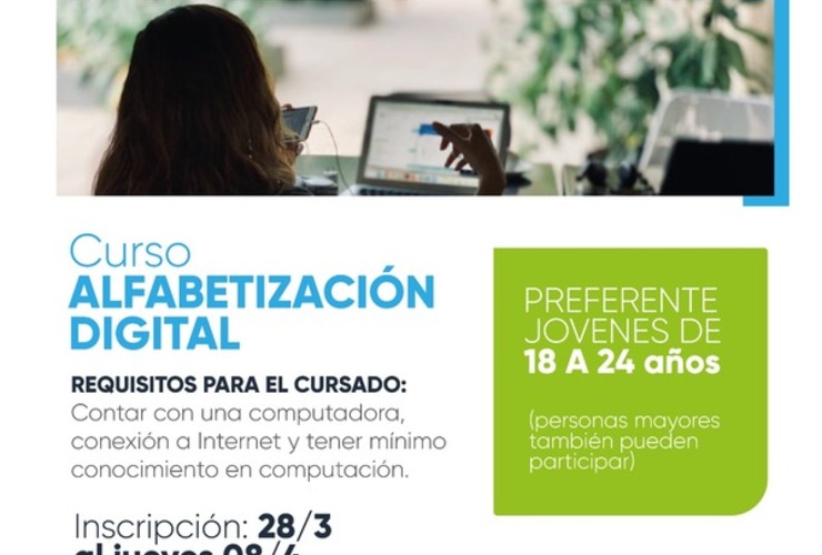 Imagen de Curso de Alfabetización Digital