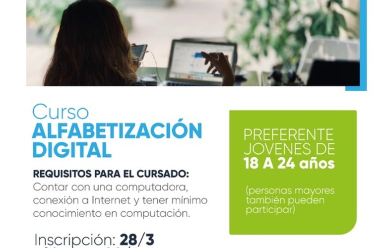 Imagen de Curso de Alfabetización Digital