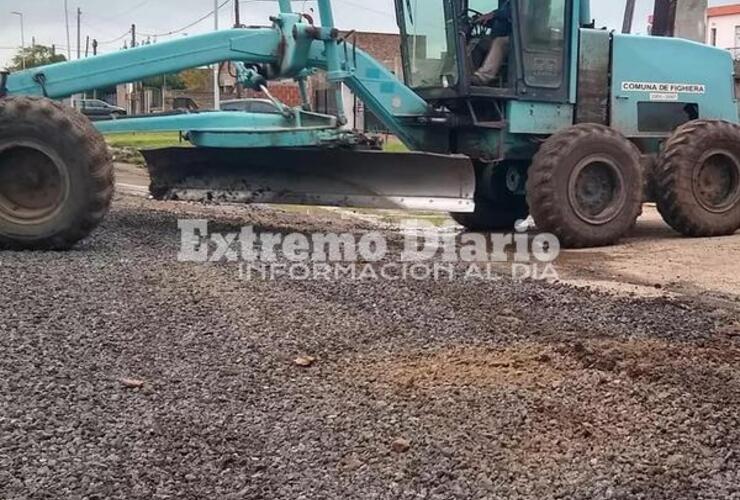 Imagen de Avanzan las obras públicas en Fighiera