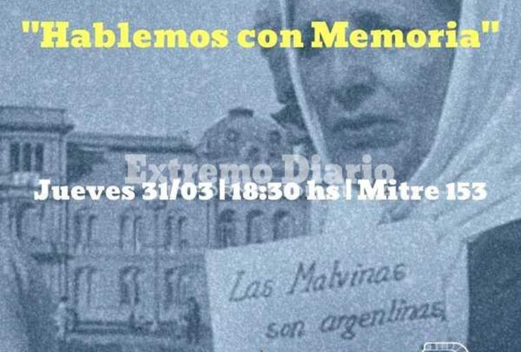 Imagen de Encuentro "Hablemos con Memoria"