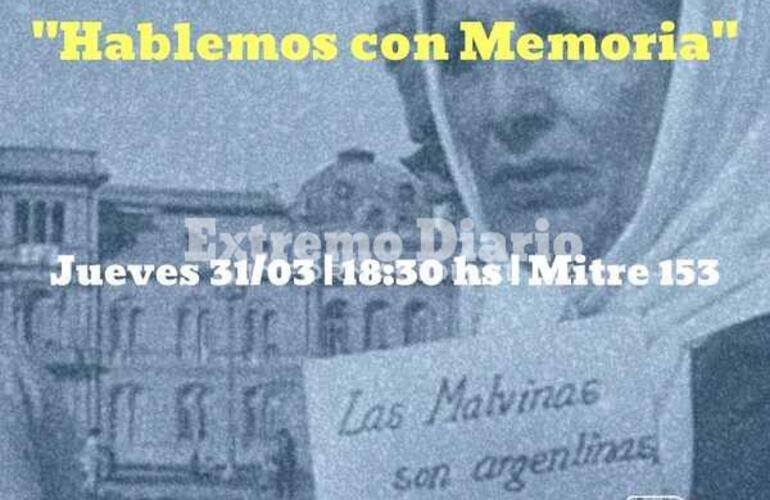 Imagen de Encuentro "Hablemos con Memoria"