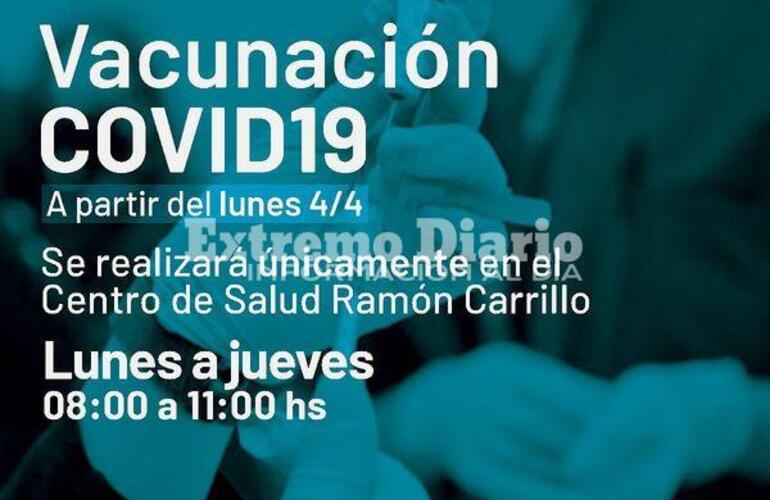 Imagen de Covid-19: La vacunación pasará al Centro de Salud