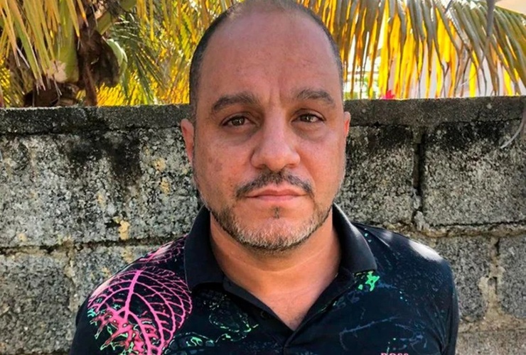 Cositorto tras ser detenido en República Dominicana.