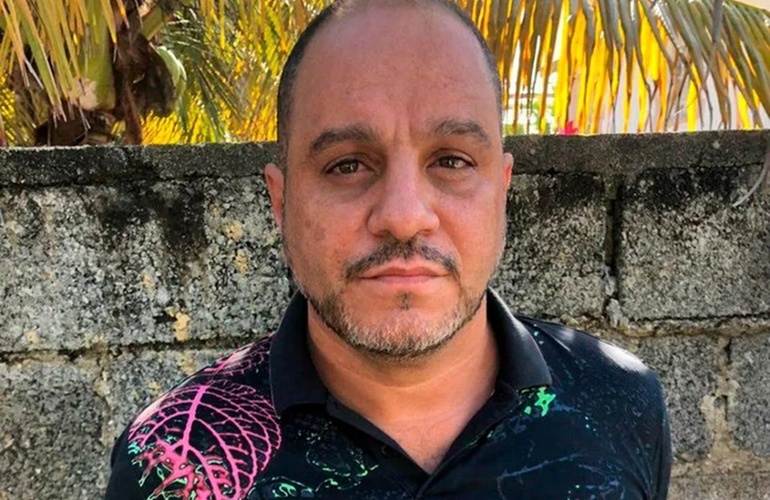 Cositorto tras ser detenido en República Dominicana.