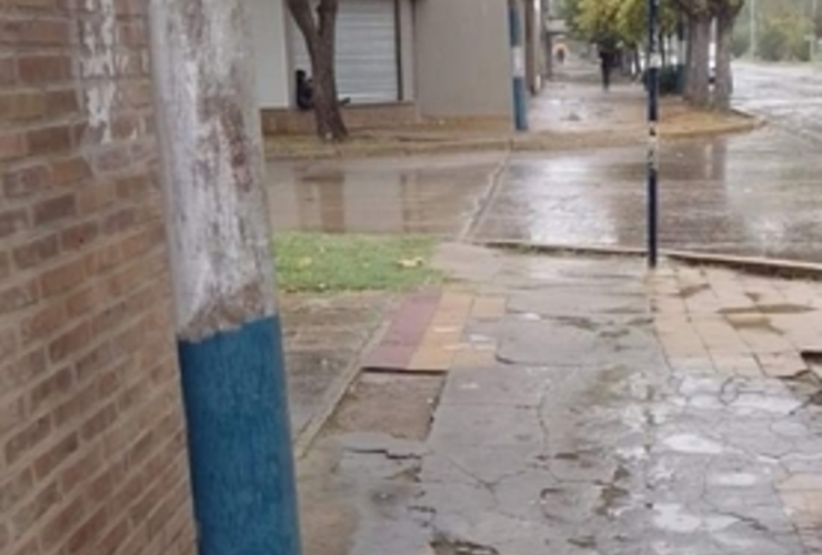 Una de las imágenes que circuló en redes sociales (Facebook Silvina Giordano)