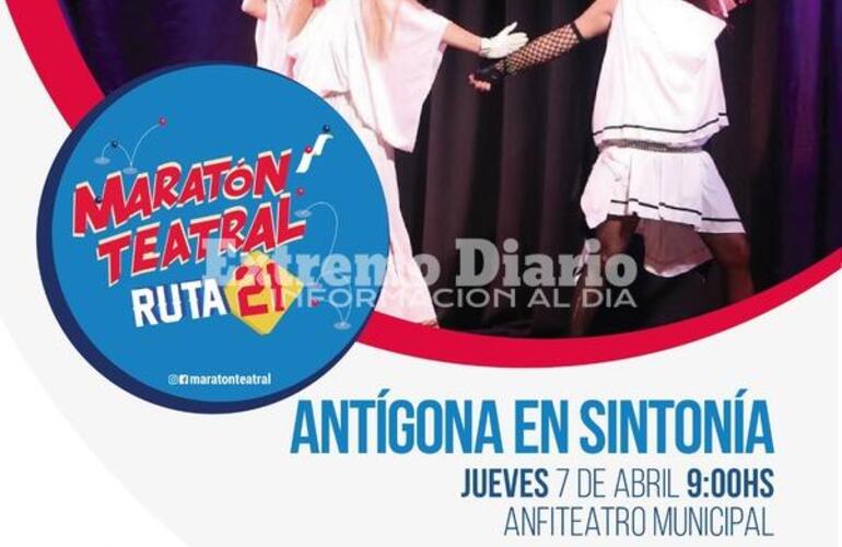 Imagen de Comienza la Maratón Teatral Ruta 21 con shows en Arroyo Seco