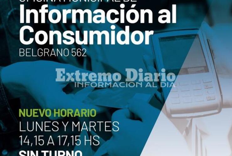 Imagen de Nuevo horario de atención en la Oficina Municipal de Información al Consumidor