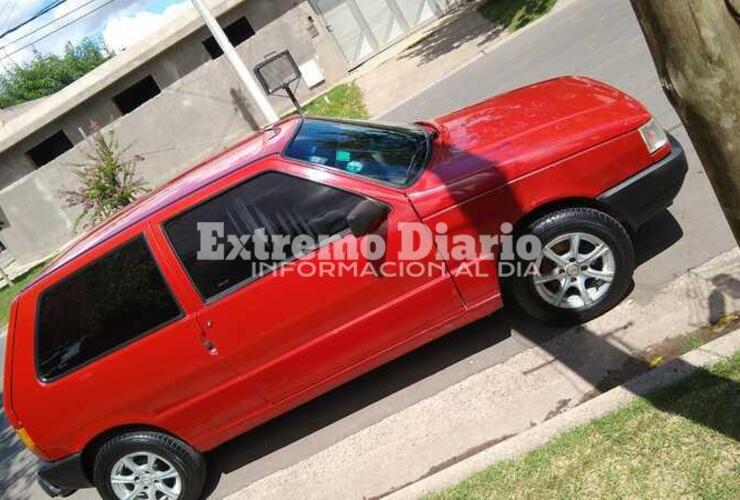 El auto fue robado esta mañana en zona centro.