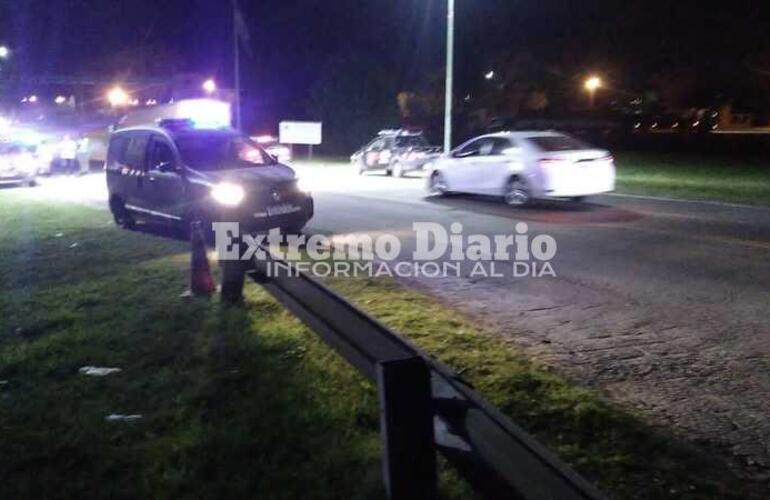 El accidente ocurrió en la mañana del miércoles en el acceso a la autopista.