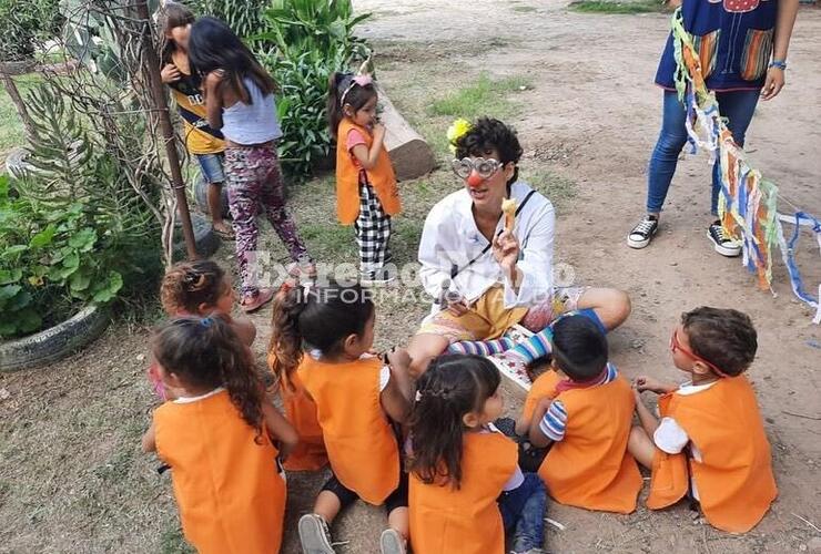 Imagen de "Locura de Clown" en los barrios San Francisco y Virgen del Luján