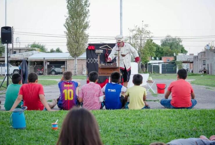 La iniciativa pasó por General Lagos para los niños y las familias.