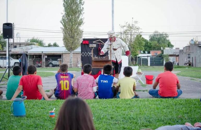 La iniciativa pasó por General Lagos para los niños y las familias.