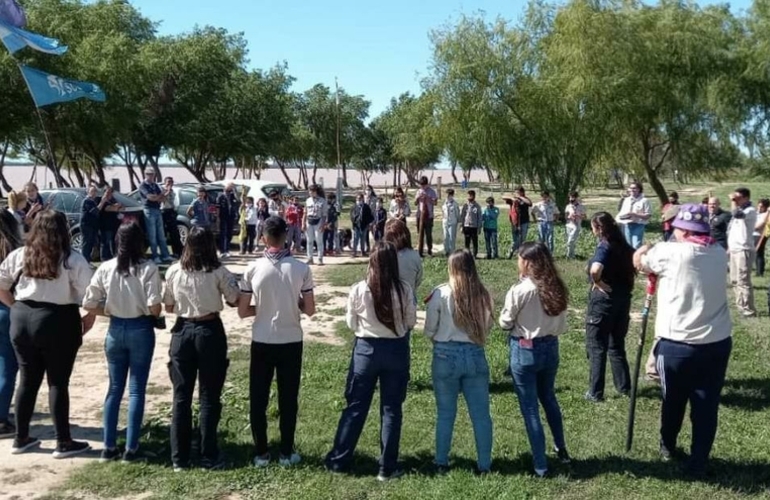 Capamentos gratuitos en BioLagos para grupos de la Zona 19 - Scouts de Argentina.