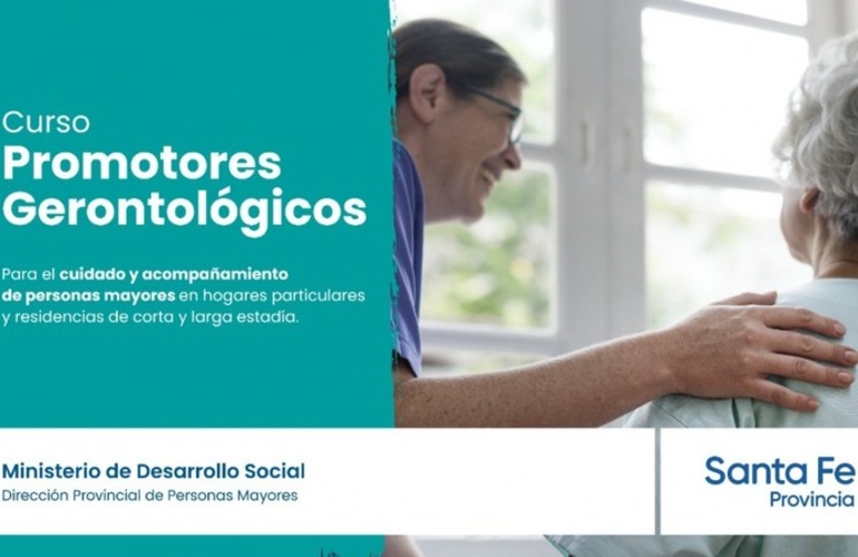 Imagen de La provincia abrió la inscripción para la capacitación de promotores gerontológicos