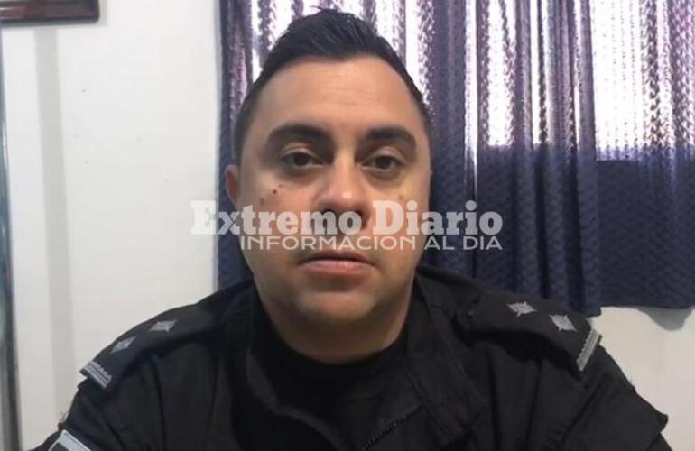 Comisario Gastón Anghilante