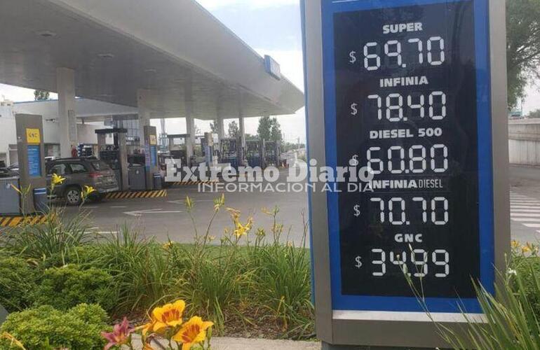 Imagen de Este domingo aumentará el GNC en todas las estaciones del país