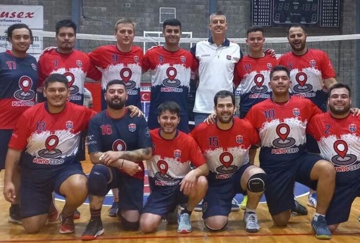 Imagen de Debutó el Maxi Vóley Masculino "B" de Talleres en el Torneo Recreativo Anual