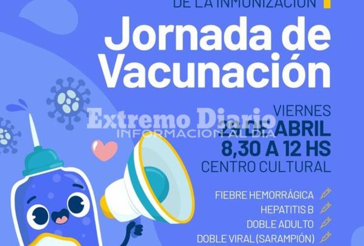 Imagen de Jornada de vacunación en el Centro Cultural