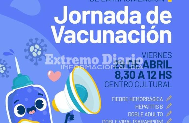 Imagen de Jornada de vacunación en el Centro Cultural