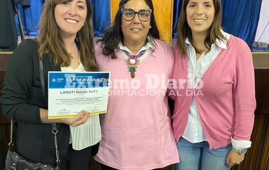 Imagen de La Dra. Natalia Lanutti finaliz&oacute; la Diplomatura en Acompa&ntilde;amiento y Abordaje Territorial de Situaciones de Violencia por Razones de G&eacute;nero.