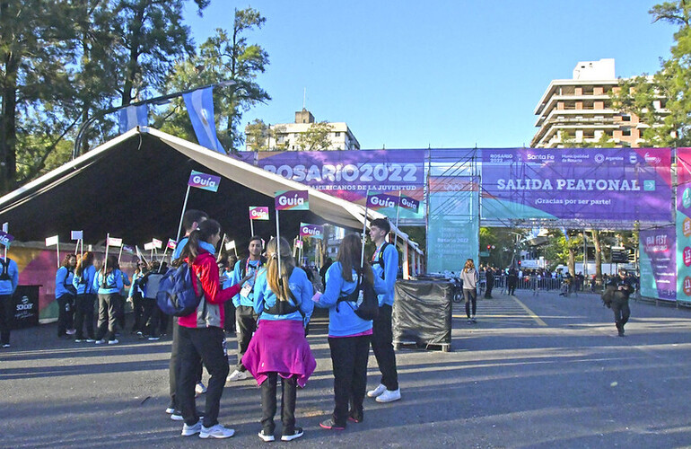 Imagen de Comenzaron oficialmente los Juegos Suramericanos de la Juventud Rosario 2022