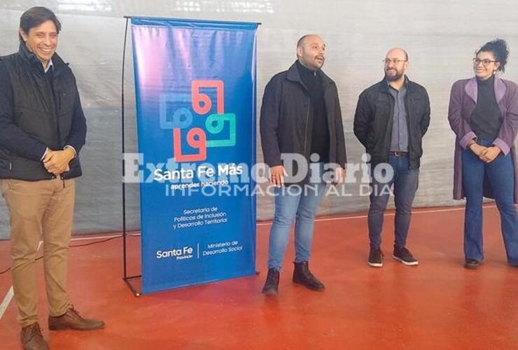 Imagen de Se presentaron los cursos del programa Santa Fe Más en Fighiera