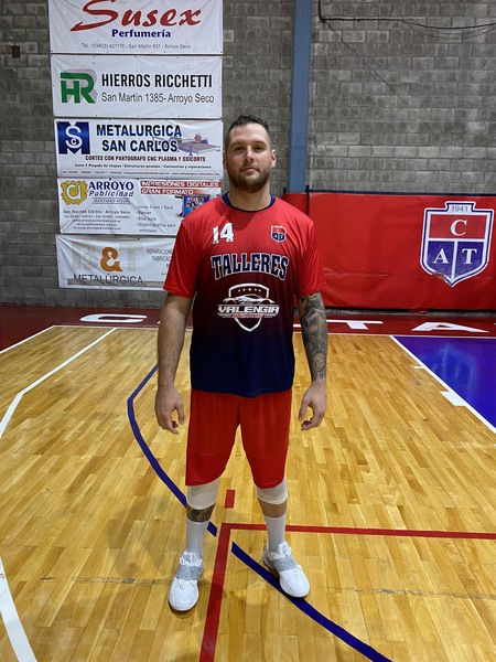 Jonatan Sacco, el flamante refuerzo del CAT.
