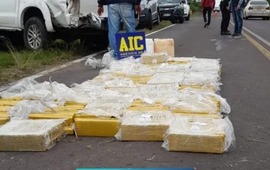 El procedimiento se realiz&oacute; en la ruta nacional 11 en Guadalupe Norte, cerca de Reconquista.