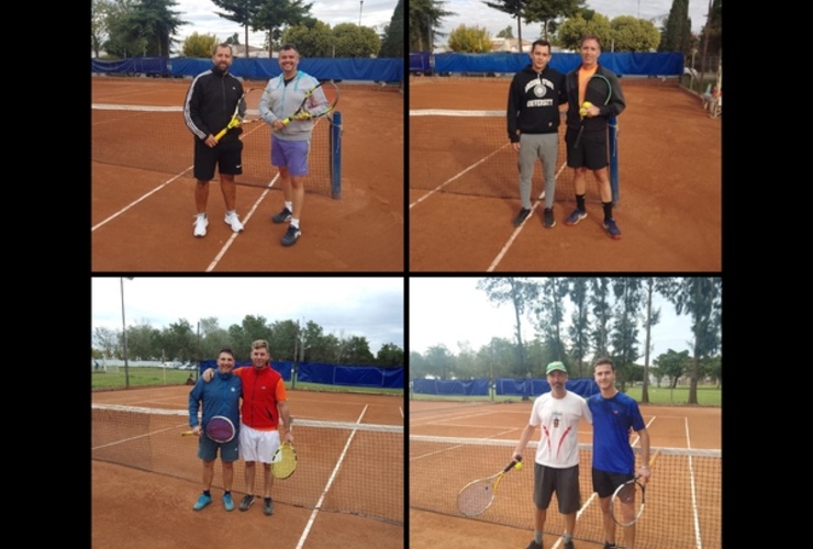 Imagen de Jornada interclubes de tenis masculino entre Talleres y Libertad.