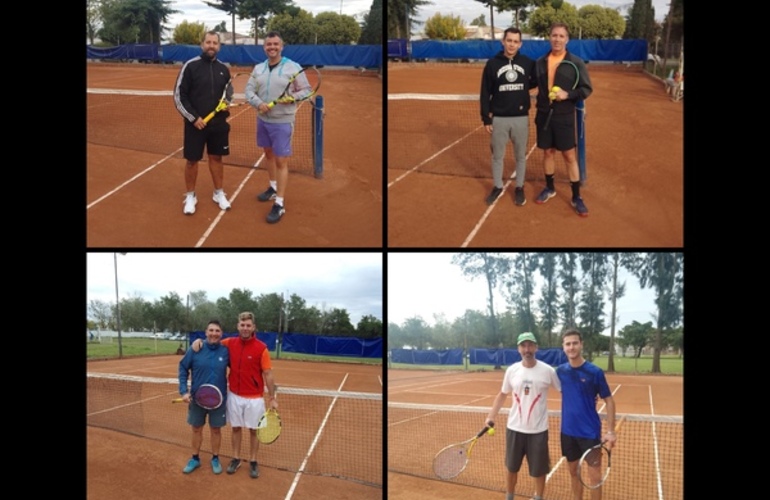 Imagen de Jornada interclubes de tenis masculino entre Talleres y Libertad.