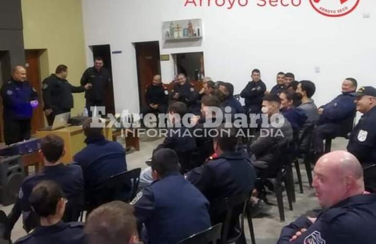 Imagen de Jornada de capacitación en el cuartel