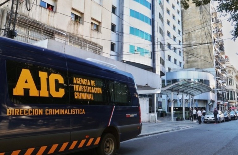 La AIC trabaj&oacute; en la escena donde fue hallado el cuerpo de Nara Acosta. (Alan Monz&oacute;n/Rosario3)