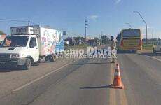 Imagen de Controles en el acceso a Arroyo Seco con dos vehículos remitidos al corralón