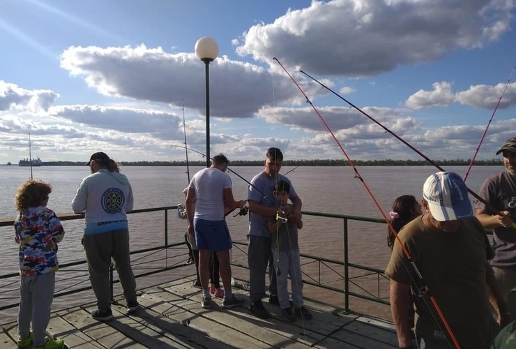 Imagen de 2do Encuentro para Escuelita y Cadetes, organizado por la subcomisión de Pesca del Rowing Club.