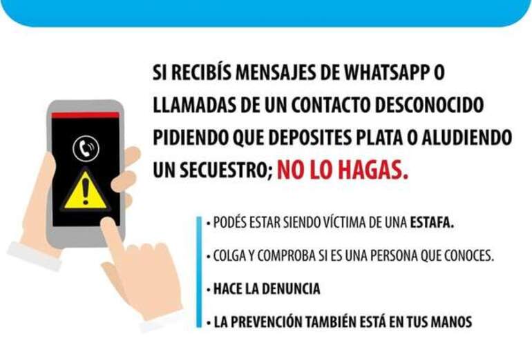 Recomendaciones junto a la Polic&iacute;a de Santa Fe.