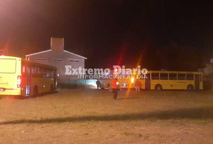 Imagen de Invasión de colectivos en Mirador del Río