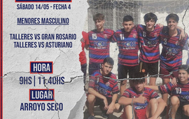 Imagen de Menores: Talleres jugar&aacute; ma&ntilde;ana ante Gran Rosario y Asturiano.